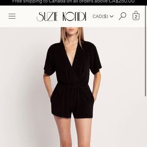 Suzie Kondi Terry Romper